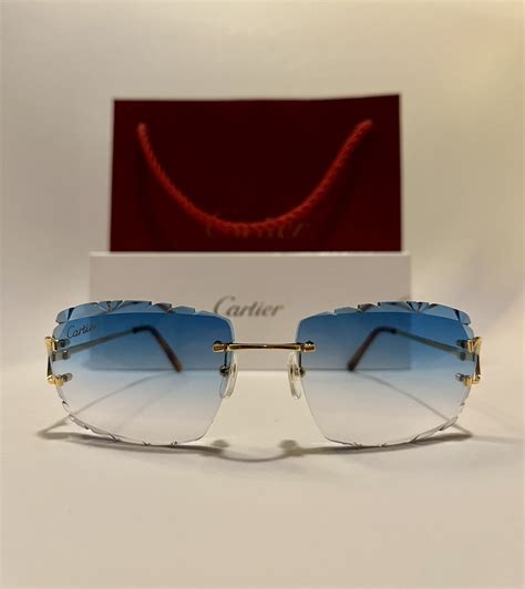 cartier glasses big c|cartier glasses diamond cut.